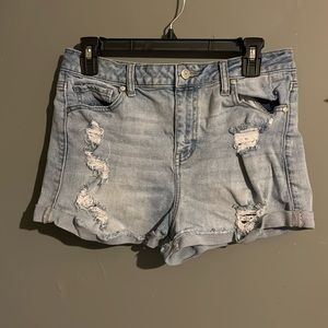 Altar’d State high rise jean shorts